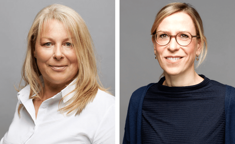 Portrait of Dina Alves and Magdalena Sabaß